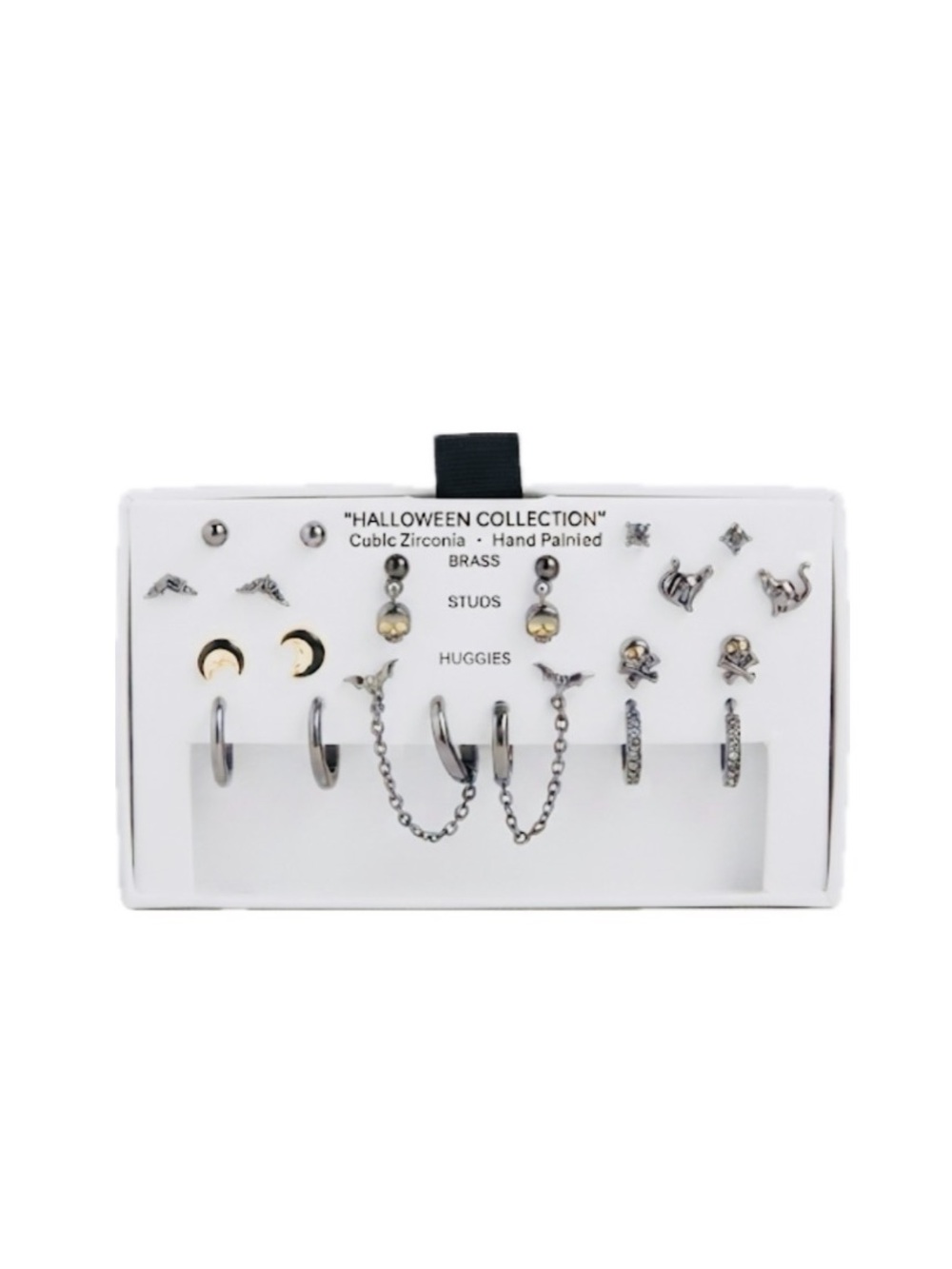 NWT ⚜️🖤⚜️ Gold Cake Halloween Collection Earring Set